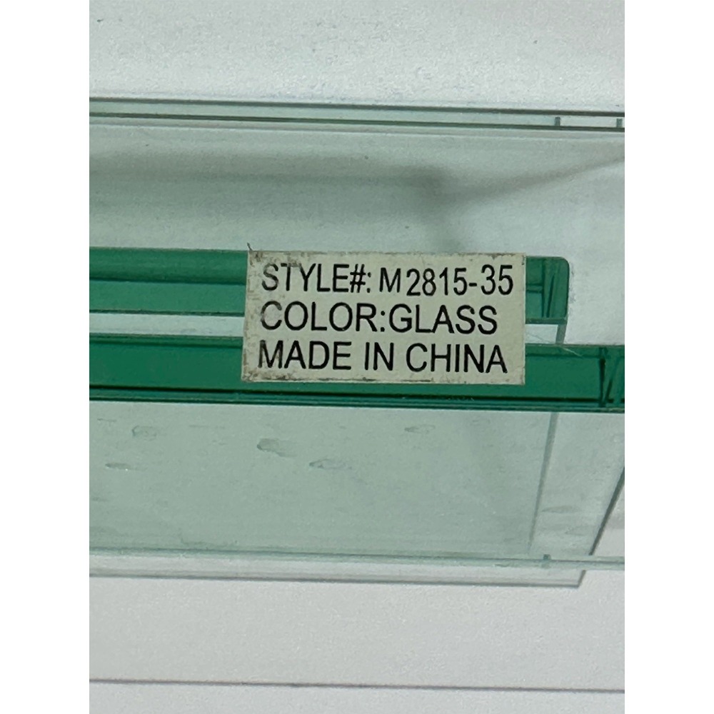Jade Green Glass Picture Frame 3.5 X 5 Photo Free Standing Table Top Modern - Picture 6 of 7